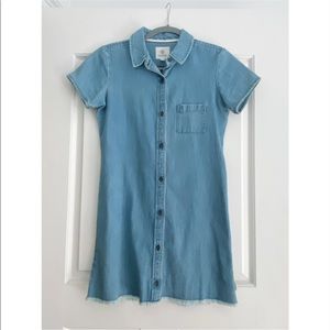 Denim Mini Dress Size Small
